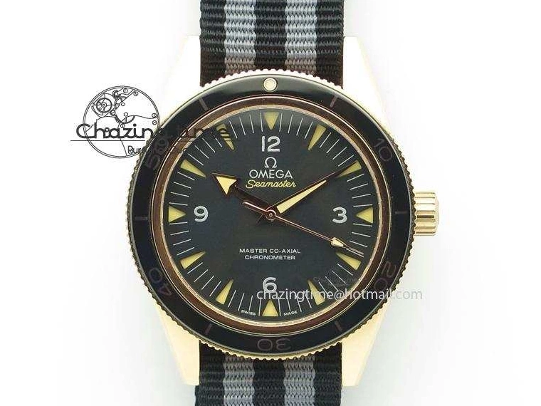 0713 Seamaster 300 Master Co-Axial Liquidmetal V6F Best Edition RG On RG Bracelet A8400 (Free Nylon Strap) Resilient 8265